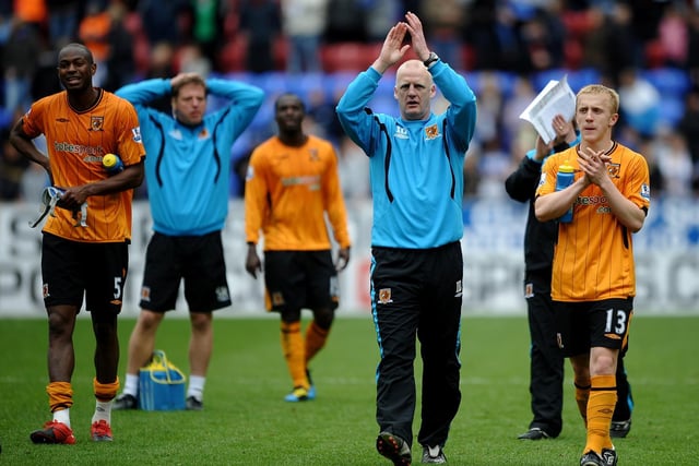 After escaping on the final day the previous year, Hull were relegated back to the Championship in 2010 (Photo by Laurence Griffiths/Getty Images)