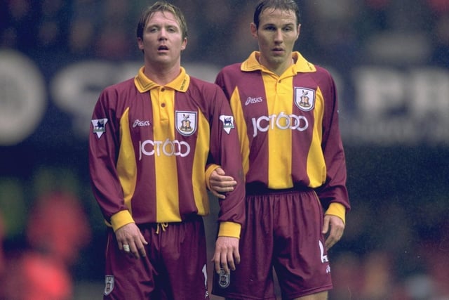 Bradford City were sent packing back to the second tier in 2001 (Photo: Craig Prentis /Allsport)