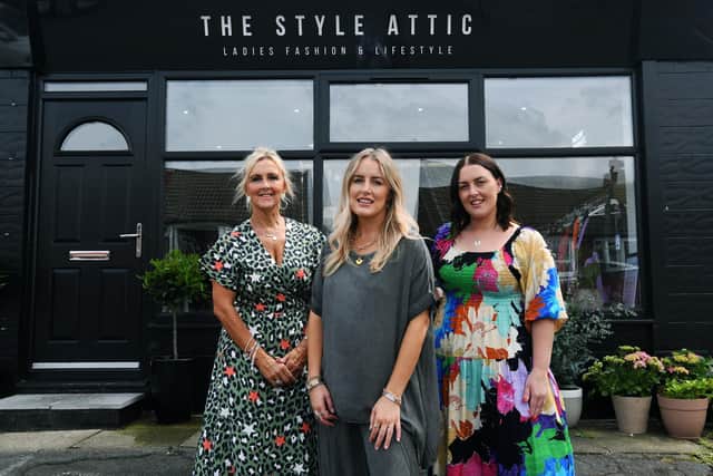 The Style Attic is a real family affair - Leigh's sister Jade and mum Lisa both work in the business (Photo: Jonathan Gawthorpe)