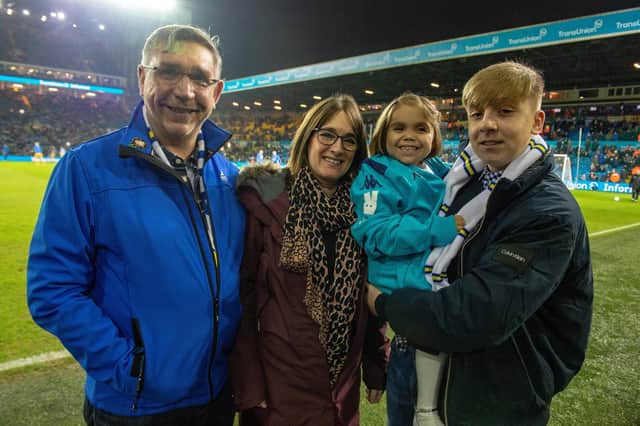 Sarah Emmott with family dad Andy, mum Ellie and brother Dane
pic: Bruce Rollinson