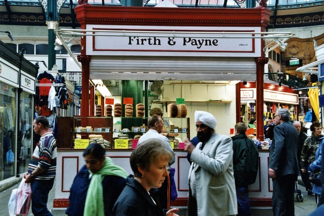 Firth & Payne bakery and confectionery stall pictured in October 1999.