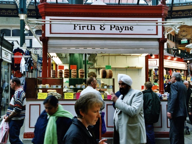 Firth & Payne bakery and confectionery stall pictured in October 1999.