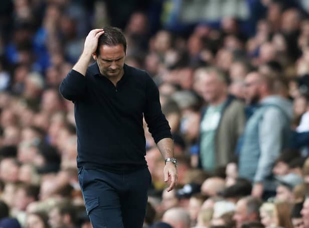 SIX PLAYERS OUT: For Everton boss Frank Lampard, above, who is, however, able to welcome a trio of men back. Photo by Jan Kruger/Getty Images.