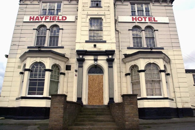 Police raided the Hayfield Hotel in Chapeltown in March 2002.