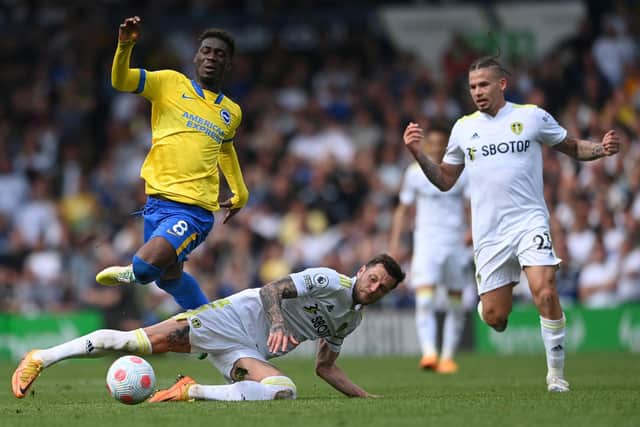 Leeds United's relegation battle will go right down to the final day of the Premier League season. Pic: Stu Forster.