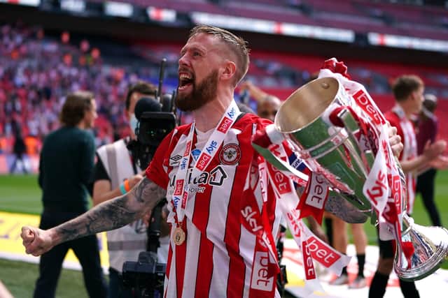 Former Leeds United player Pontus Jansson is expected to face his old club when the Whites visit Brentford on Sunday. Picture: Mike Egerton/PA Wire.