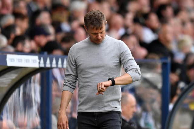 WATCH: Time is running out for Leeds to save themselves from relegation (Photo by OLI SCARFF/AFP via Getty Images)