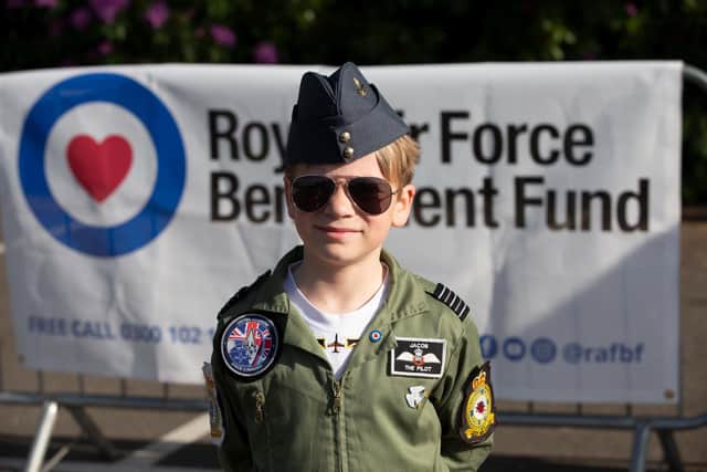 Plane-mad Jacob Newson and his dad Andy will undertake the challenge to raise money in support of the RAF Benevolent Fund and St Gemma’s Hospice.