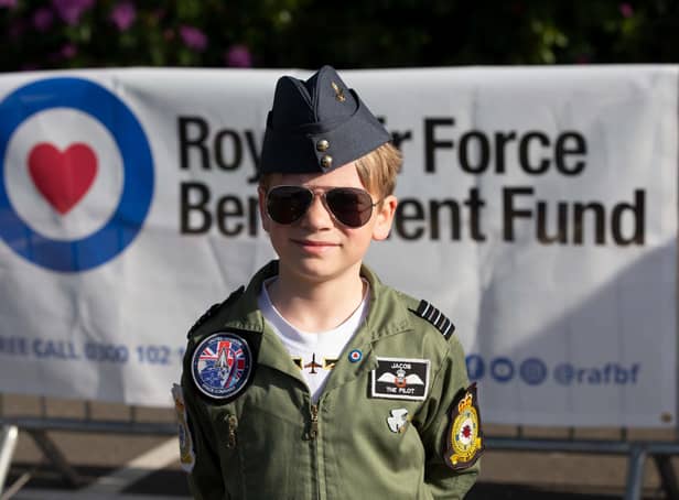 Plane-mad Jacob Newson and his dad Andy will undertake the challenge to raise money in support of the RAF Benevolent Fund and St Gemma’s Hospice.