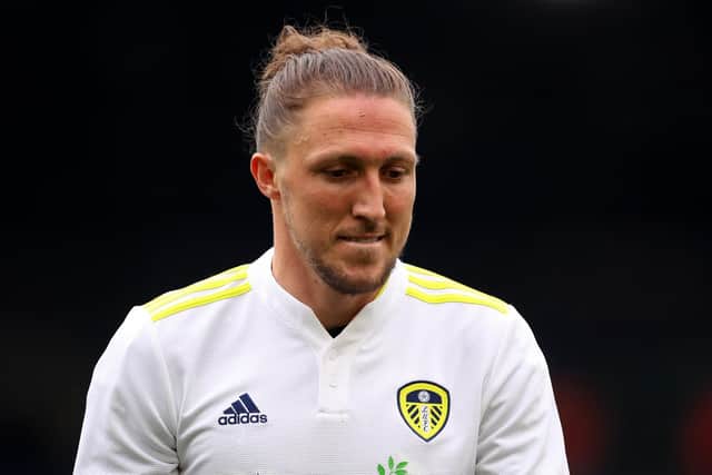 OUT: Luke Ayling will spend 2-4 months out of action (Photo by Lewis Storey/Getty Images)