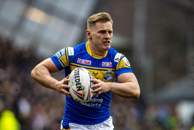 Leeds Rhinos' Brad Dwyer. Picture: Tony Johnson.