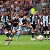 HUGE STRIKE: Callum Wilson fires Newcastle United ahead from the penalty spot at Burnley. Photo by Gareth Copley/Getty Images.