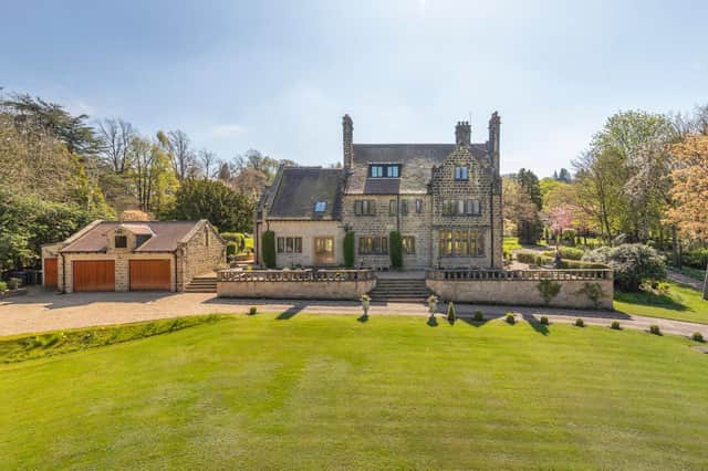 The generously extended five bedroom villa is on the market for a guide price of £3.75 million.