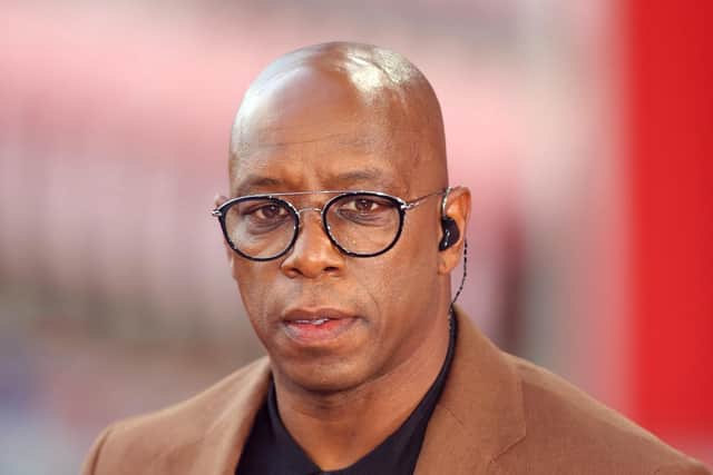 BBC pundit and former England former Ian Wright. Pic: Catherine Ivill.