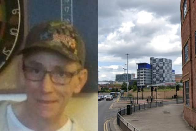 Vincent Cullinane, 51, has died following the crash in East Street, Leeds city centre (Photo: WYP/Google)