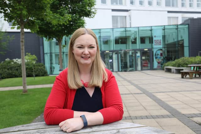 Leanne Wilson, 39, has been shortlisted for the ‘Higher or Degree Apprenticeship of the Year’ category
