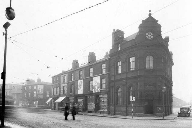 A branch of the Leeds Skyrac and Morley Savings Bank at the junction with Victoria Road in February 1937. The first one was established in Bank Street in Leeds as early as 1818. By 1965 there were a further nine branches, including this one.