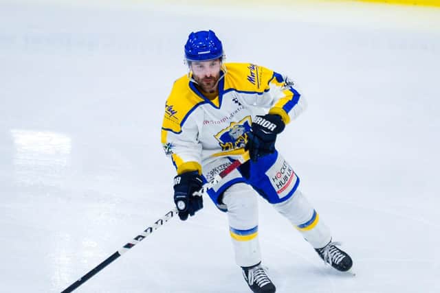 LEADING MAN: Defenceman Sam Zajac is back for a second season at Leeds Knights Picture: James Hardisty.