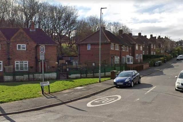 The victim was assaulted in Broadlea Hill, Bramley (Photo: Google)