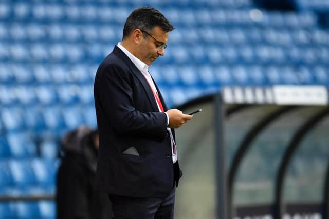 RECRUITS VOW: From Leeds United chairman Andrea Radrizzani, above, and the Whites can sign new players in 17 days' time.
Photo by OLI SCARFF/AFP via Getty Images.
