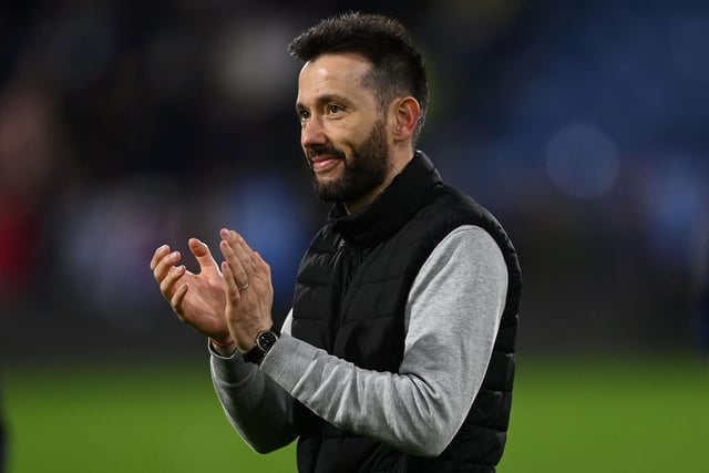 A match that will have a big bearing on Leeds United's third season back in the top flight as Huddersfield Town, under former Whites boss Carlos Corberan, above, do battle with Nottingham Forest in a bid to seal the final promotion place to the top flight.