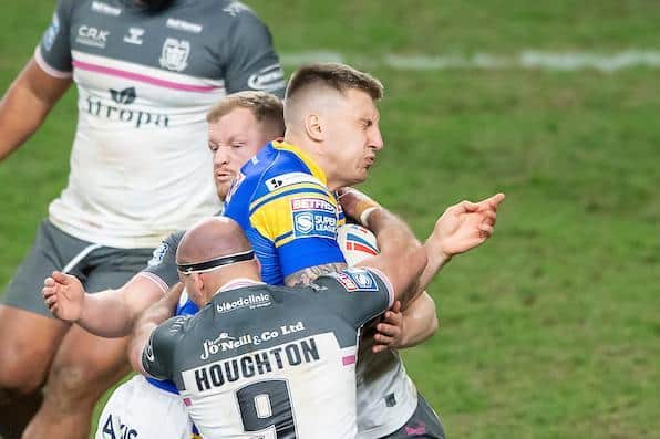 Alex Mellor in action against Hull. Picture by Allan McKenzie/SWpix.com.