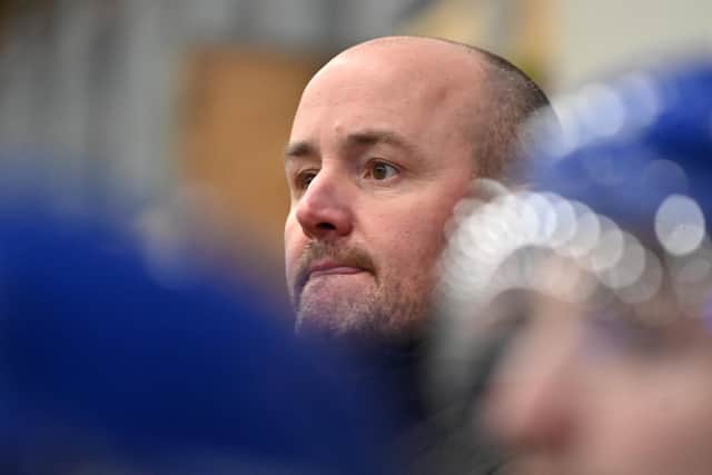 Head coach Ryan Aldridge was keen to get defenceman Sam Zajac back with
Leeds Knights for next season
Picture: Bruce Rollinson