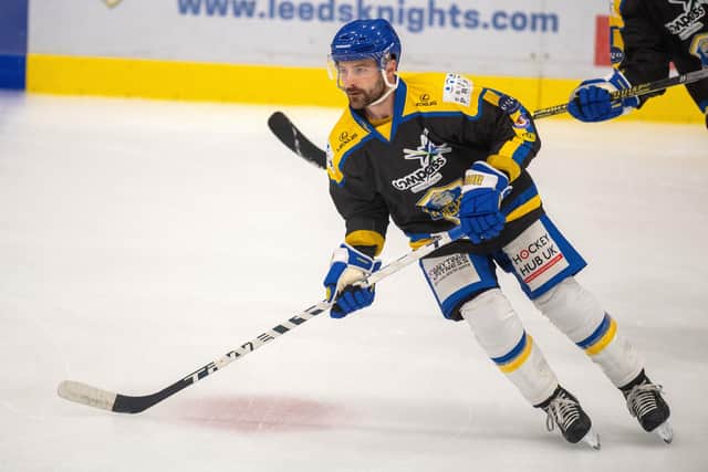 Sam Zajac
is back for a second season at Leeds Knights - much to the delight of head coach Ryan Aldridge Picture: Bruce Rollinson