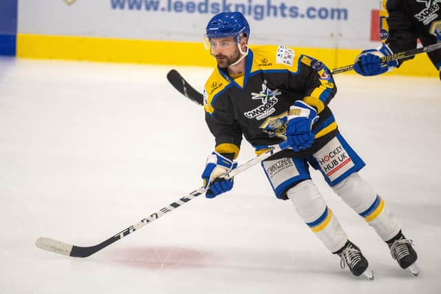 Sam Zajac is back for a second season at Leeds Knights - much to the delight of head coach Ryan Aldridge  Picture: Bruce Rollinson