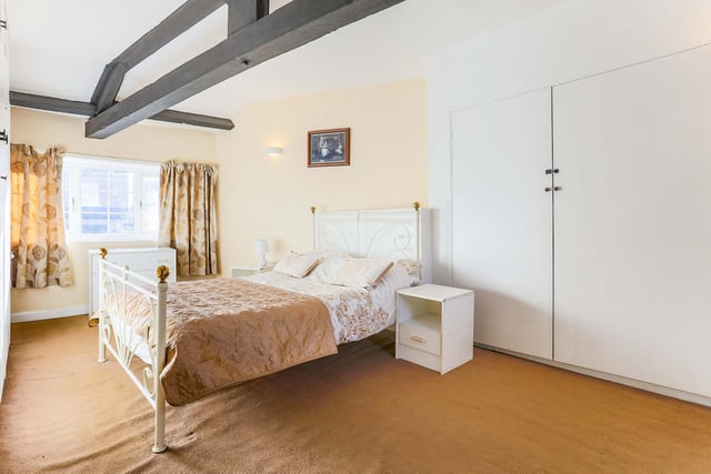 On the first floor the master bedroom is an excellent size with a large built in wardrobe.