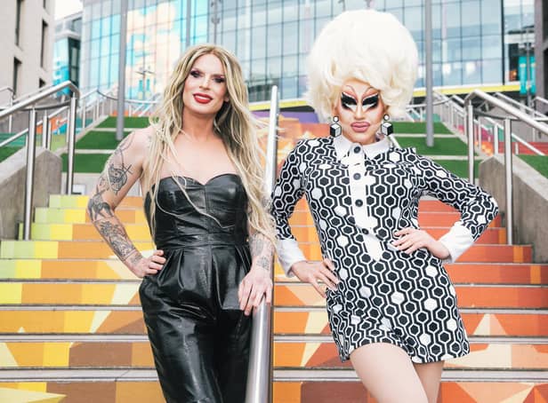 Drag queens Trixie Mattel and Katya Zamolodchikova announced their first full UK tour together today. Photo: LD