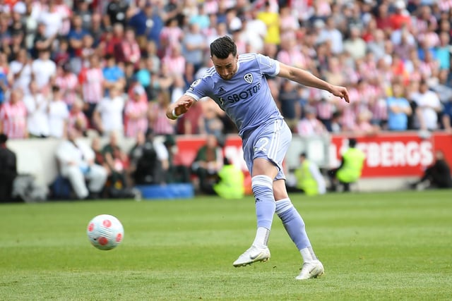 90+4' - From a corner clearance, the ball falls to Jack Harrison on the edge of the box who gets his knee over it and lets fly....