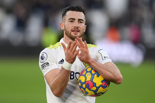 With Łukasz Fabiański charging forward and the excitement of a first career hat-trick dangling before him, you could well imagine Jack Harrison blasting the ball into row ZZZ of the London Stadium. The sight of his calm chip hitting the back of the net was a just reward for a confidence player whose dedication to improvement is borderline obsessive. Beautifully-weighted assist from Raphinha, too - the season’s two most prolific goal providers combine to cap off the last proper hurrah under Marcelo Bielsa before things went south. (Photo by Mike Hewitt/Getty Images)