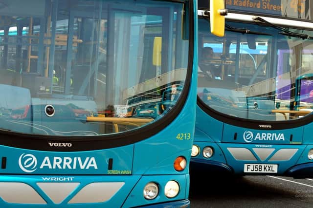Unite says that German-owned Arriva’s low pay across Yorkshire means bus workers are struggling to make ends meet amid the cost of living crisis. Picture: PA.
