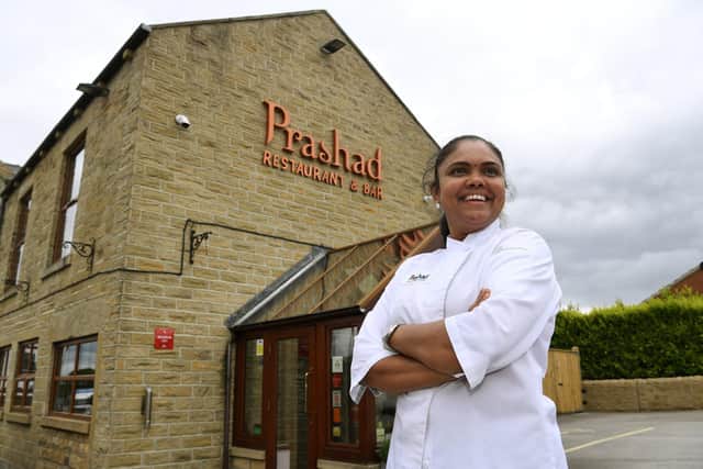 Minal Patel, 40, is the head chef of Prashad in Drighlington (Photo: Jonathan Gawthorpe)