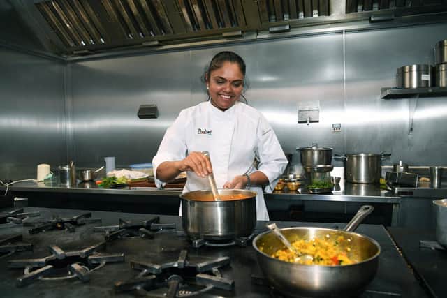 Minal was taken under the Prashad wing, learning the ropes from her parents-in-law before taking over the kitchen in 2004 (Photo: Jonathan Gawthorpe)