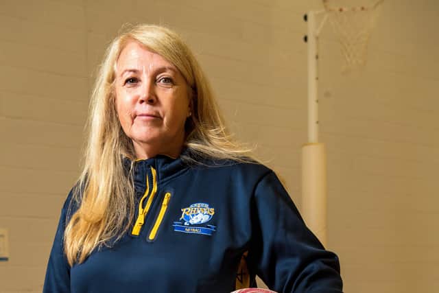 Departing Leeds Rhinos Netball head coach Tracey Robinson .
Picture: Bruce Rollinson.