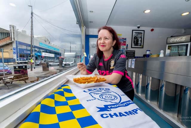 Ina Thompson, who owns the fan favourite chippy, admitted that while times are tough she is confident for the future. Picture: James Hardisty.