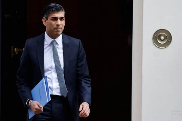 Chancellor Rishi Sunak announced the additional support earlier today which include a £400 discount on energy bills. Picture: TOLGA AKMEN/AFP via Getty Images.