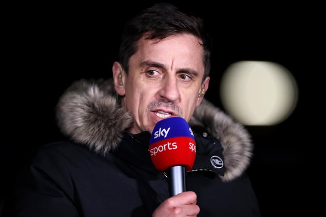 Speaking to Sky Sports at half-time at Molineux before the Whites came from behind to win 3-2 at Wolves, Neville said Leeds United are "as good as relegated."