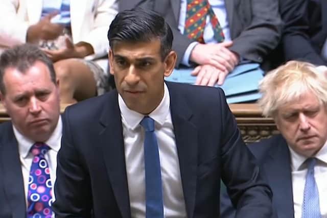 Chancellor Rishi Sunak making a statement in the House of Commons, London, on the cost of living crisis (Photo: House of Commons)