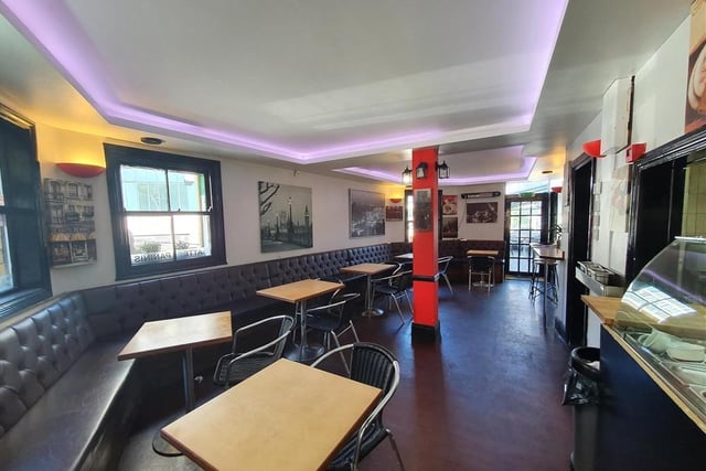 This one is so much more than a cafe - near to a university, it's expected to soon return to its pre-Covid weekly turnover of £7,000. It also has an alcohol licence and space for 14 people indoors and an attractive decked and covered seating area outside.
Fancy it? £99,950 and it could be yours.