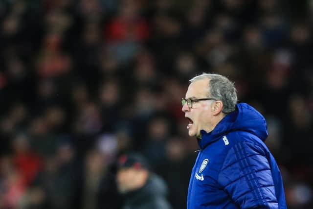 FAREWELL: Leeds United parted company with Marcelo Bielsa midway through the 2021/22 campaign (Photo by LINDSEY PARNABY/AFP via Getty Images)