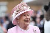 Queen Elizabeth II during a Royal Garden Party at Buckingham Palace. Picture: Yui Mok - WPA Pool/Getty Images