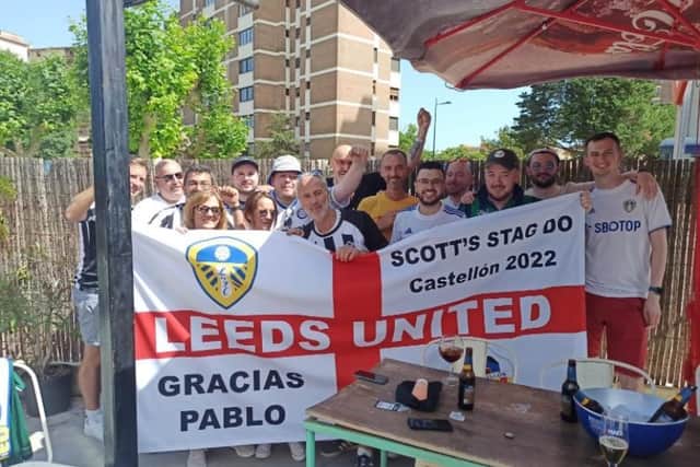Pablo Hernández was crying tears of joy and making the Leeds salute on Saturday as more than 50 Leeds United fans made the epic trip to watch him in his final match of the season.