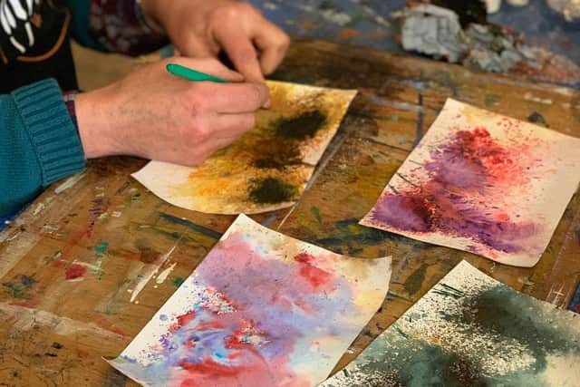 Inkwell Arts, Leeds Mind’s creative wellbeing service, has partnered with Royal Voluntary Service (RVS) to deliver arts and crafts workshops for people over the age of sixty.