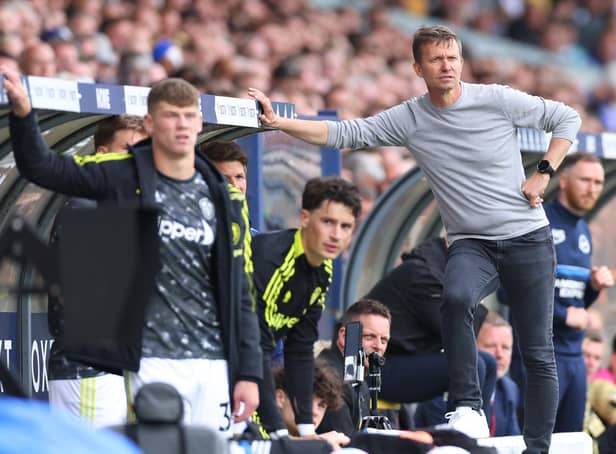 LOAN: Leeds United head coach Jesse Marsch could send several young players out on loan this summer (Photo by Robbie Jay Barratt - AMA/Getty Images)