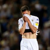 Pablo Hernandez cries reacts to Leeds United's Championship Play-Off semi-final defeat to Derby County. Pic: Alex Livesey.
