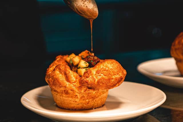 Dakota Hotel has created a four-piece Yorkshire pudding menu, complete with a range of toppings
