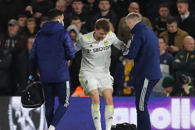 OUT: Patrick Bamford spent the vast majority of the 2021/22 Premier League season sidelined with various injuries (Photo by GEOFF CADDICK/AFP via Getty Images)
